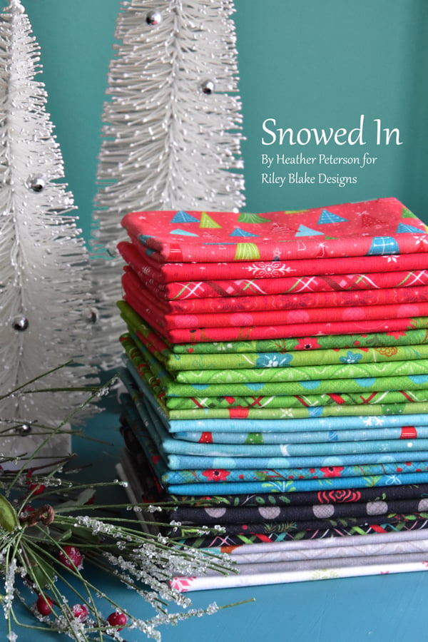 Snowed In Pre-cut newest Fat Quarter Bundle by Heather Peterson for Riley Blake - 26 Prints On Sale